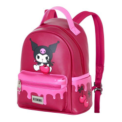 Mochila Cherry Kuromi Hello Kitty 25cm - 8445118098297