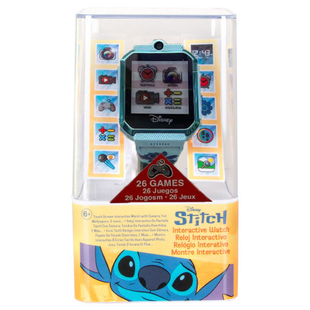 Reloj interactivo Stitch Disney - 8435507899659