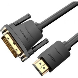 Cable Conversor Vention ABFBG/ DVI-D Macho - HDMI Macho/ 1.5m/ Negro - ABFBG
