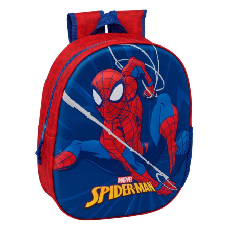 Mochila 3D Spiderman Marvel 33cm - 8412688634606