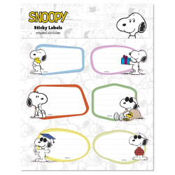 Etiquetas adhesivas premium Snoopy - 8435747834267