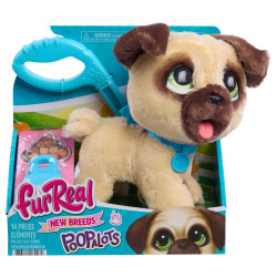 Peluche interactivo Pug Walk-a-Lots FurReal - 886144282089