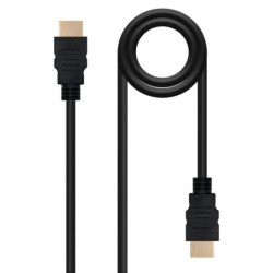 Cable HDMI 1.4 Nanocable 10.15.1705/ HDMI Macho - HDMI Macho/ 5m/ Negro - 10.15.1705