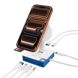 FLEX MAGCHARGE USB-C HUB (BLUE) - 1220000630710