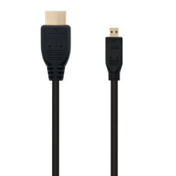 Cable Micro HDMI Nanocable 10.15.3502/ HDMI Macho - Micro HDMI Macho/ 1.8m/ Negro - 10.15.3502