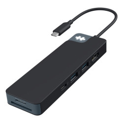 D TARGUS HyperDrive Flex 8 Port USB-C Hub Black - 1220000630307