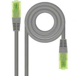 Cable de Red RJ45 UTP Nanocable 10.20.1401 Cat.6/ 1m/ Gris - 10.20.1401