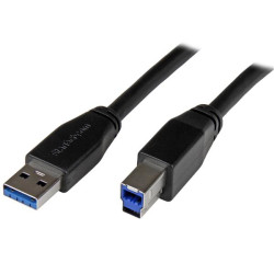 USB3.1 A  USB-B 5m 5 Gbit/s StarTech Black - 0065030861342