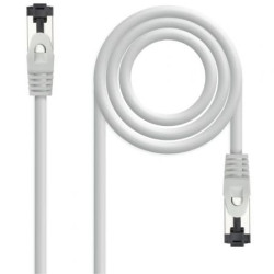 Cable de Red RJ45 SSTP Nanocable 10.20.2003 Cat.8.1/ 3m/ Gris - 10.20.2003