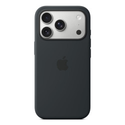 Silikon Case iPhone 17 Pro mit MagSafe (schwarz) - 0195950664010
