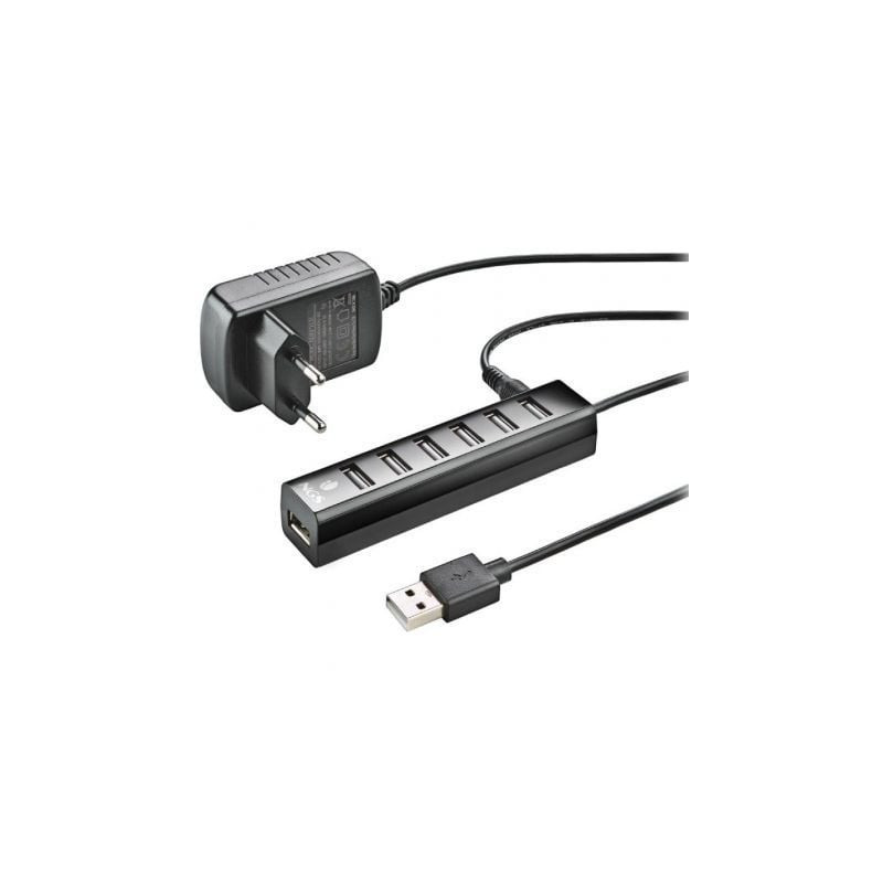 Hub USB 2.0 con Alimentación Externa NGS IHUB7 Tiny/ 7xUSB - IHUB7TINY