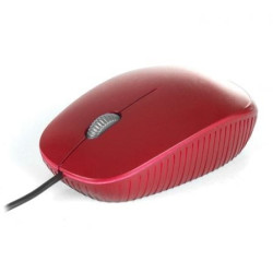 Ratón NGS Flame/ Hasta 1000 DPI/ Rojo - FLAMERED
