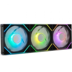 Pack 3 Ventiladores Nox Pro Link/ ARGB/ 12cm - NXHUMMERPROLINKBK