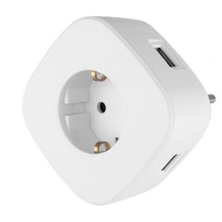 Enchufe Orbegozo EN 1500/ 1 Toma Schuko/ 3 Tomas USB - 17841