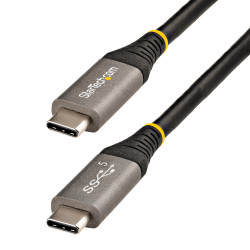 STARTECH.COM 2m USB-C Cable 5Gbit/s High Quality USB-C Cable USB 3.1/3.2 Gen 1 Type-C Cable 100W 5A PD DP Alt Mode - 00650308935