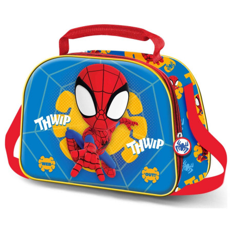 Bolsa portameriendas 3D Web Out Spiderman Marvel - 8445118095708