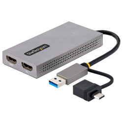ADAPTADOR USB 3.0 A HDMI DOBLE - 0065030894012
