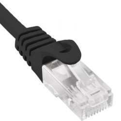 Cable de Red RJ45 UTP Phasak PHK 1725 Cat.6/ 25m/ Negro - PHK 1725