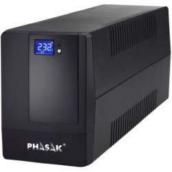 SAI Línea Interactiva Phasak 2000 VA LCD/ 2000VA/ 4 Salidas/ Formato Torre - PH 9420
