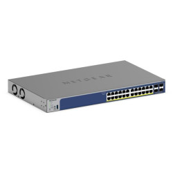 NETGEAR Switch 24x GE GS728TXP-300EUS (195W PoE+ Budget) - 0606449171068