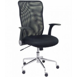 Silla de Oficina Piqueras y Crespo Minaya 4031NE/ Negra - 4031NE