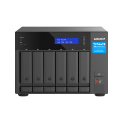 6bay QuTS hero NAS Intel C i3-12100 4c - TVS-H674-I3-16G