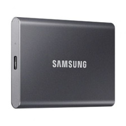 Disco Externo SSD Samsung Portable T7 2TB/ USB 3.2/ Gris - MU-PC2T0T/WW
