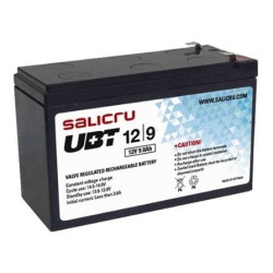 Batería Salicru UBT 12/9 compatible con SAI Salicru según especificaciones - 013BS000002