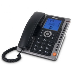 Teléfono SPC Telecom 3604/ Negro - 3604N