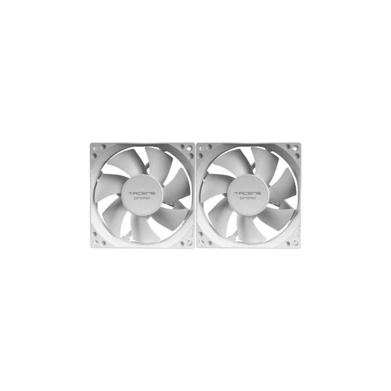 Pack 2 Ventiladores Tacens AF8X2/ 8cm - AF8X2W
