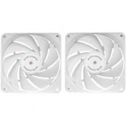 Pack 2 Ventiladores Mars Gaming MF-NCLX2/ 12cm - MFNCLX2W
