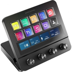 Stream Deck Mars Gaming MSD-PRO/ 10 Teclas LCD + 4 Diales Personalizables/ Negro - MSDPRO