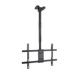 Soporte de Techo Giratorio/ Inclinable/ Nivelable TooQ LPCE1186TSLI-B para TV de 43-86"/ hasta 60kg - LPCE1186TSLI-B