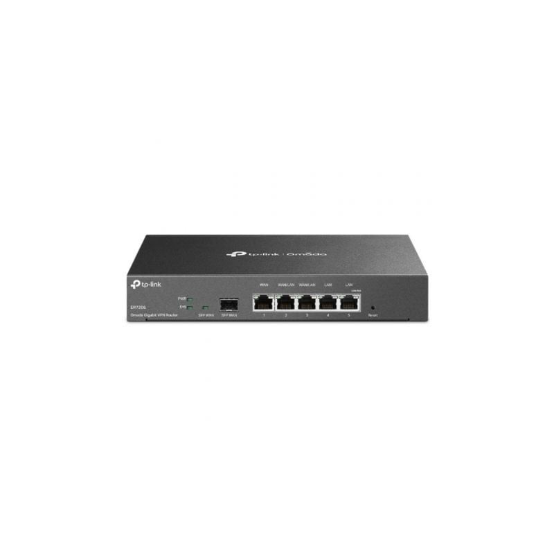 Router VPN TP-Link Omada TL-ER7206/ 5 Puertos Multi-WAN - TL-ER7206