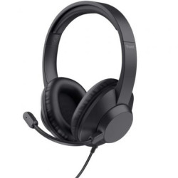 Auriculares Trust Ayda Max USB/ con Micrófono/ USB/ Negros - 25461