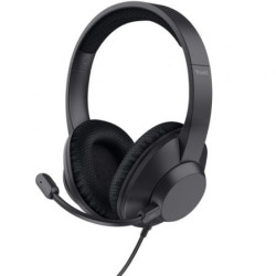 Auriculares Trust Ayda Max USB-ENC/ con Micrófono/ USB/ Negros - 25462