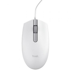 Ratón Trust TM-101/ 1200 DPI/ Blanco - 25320