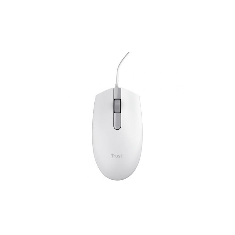 Ratón Trust TM-101/ 1200 DPI/ Blanco - 25320