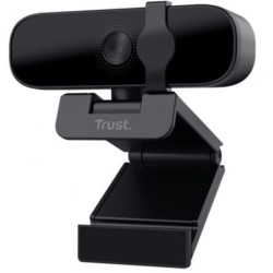 Webcam Trust Tanor/ Enfoque Automático/ 1920 x 1080 Full HD - 25548