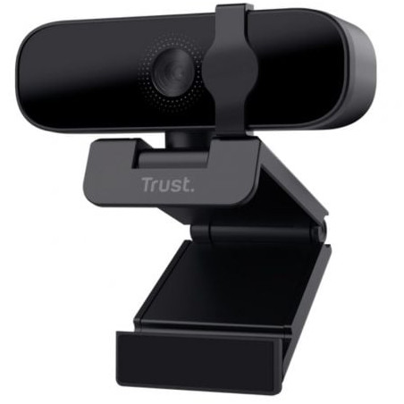 Webcam Trust Tanor/ Enfoque Automático/ 1920 x 1080 Full HD - 25548