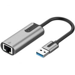 Adaptador USB 3.0 - RJ45 Vention CEWHB/ 1000Mbps - CEWHB