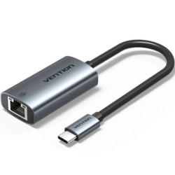 Adaptador USB Tipo-C - RJ45 Vention CFPHB/ 1000Mbps - CFPHB