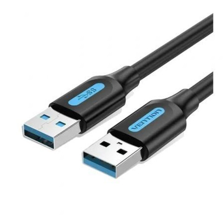 Cable USB 3.0 Vention CONBI/ USB Macho - USB Macho/ 5Gbps/ 3m/ Negro - CONBI