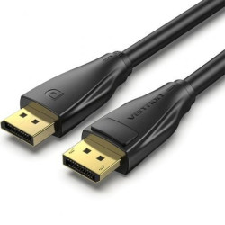 Cable Displayport 1.4 8K Vention HCDBI/ Displayport Macho - Displayport Macho/ 3m/ Negro - HCDBI