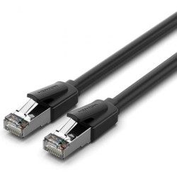 Cable de Red RJ45 SFTP Vention IKKBF Cat.8/ 1m/ Negro - IKKBF