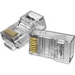 Conector RJ45 IDDR0-100/ Cat.6 UTP/ 100 uds - IDDR0-100