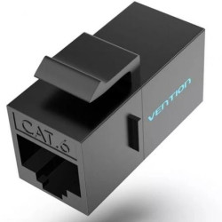 Conector RJ45 Vention IPGB0 Cat6 UTP/ Negro - IPGB0
