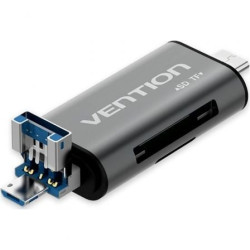 Lector de Tarjetas Externo Vention CCHH0/ USB 3.0 - CCHH0