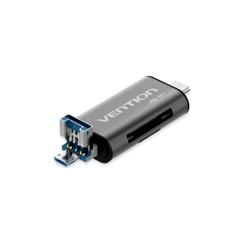 Lector de Tarjetas Externo Vention CCHH0/ USB 3.0 - CCHH0
