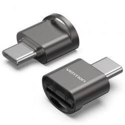 Lector de Tarjetas Externo Vention CLMH0/ USB Tipo-C - CLMH0